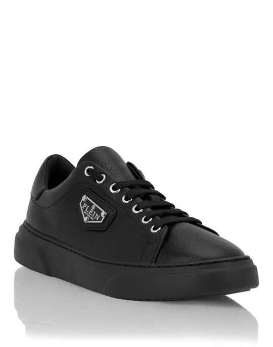 Leather Lo-Top Sneakers Iconic Plein - Image 1