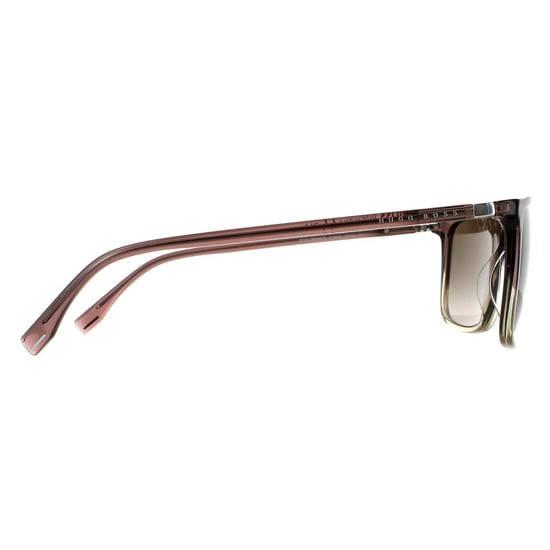 Hugo Boss Zonnenbril Boss 0665/S/It Nux Ha Brown Gray Brown Gradient - Image 4