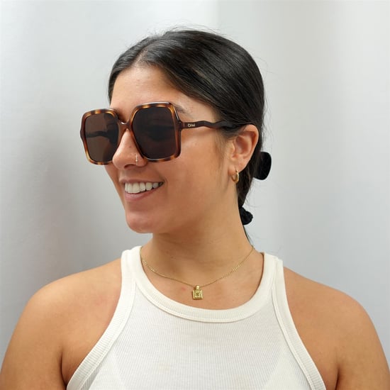 Chloe Square Dames Havana Bruin CH0086S Zelie - Image 6