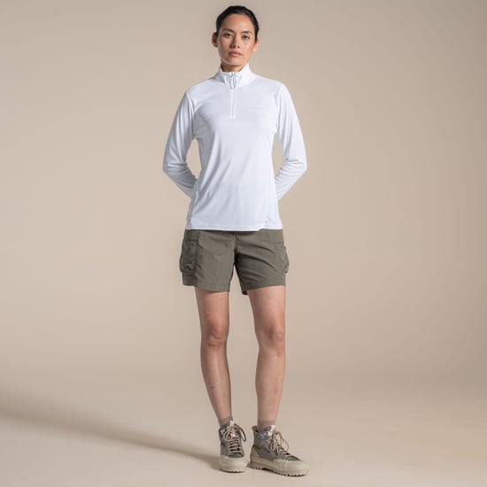 Craghoppers Dames Thornbury Nosilife Korte Mouwen Golf Polo Shirt (Wit) - Image 6