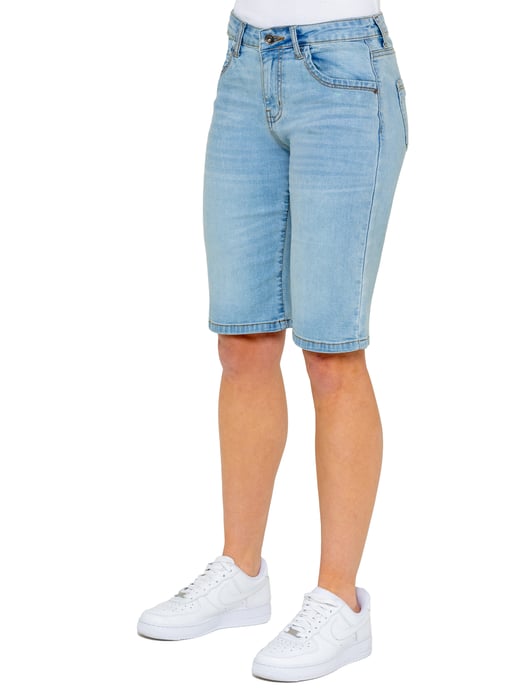 Enzo | Lange Denim Shorts voor dames - Image 4