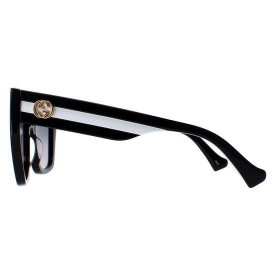 Gucci GG1300S 004 zwart grijs gradiÃ«nt zonnebril - Image 3