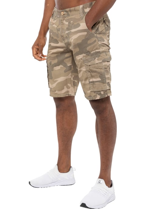 Kruze Heren Camo Korte Broek| Kruze Designer Herenmode - Image 1