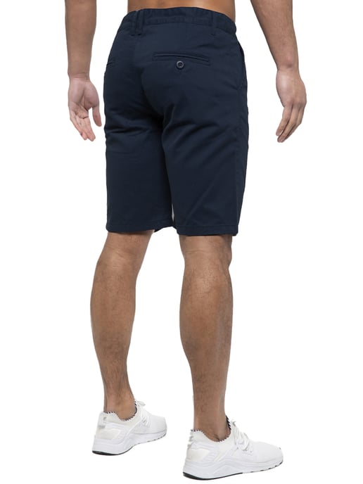 Enzo | Chinoshort voor heren in marineblauw - Image 5