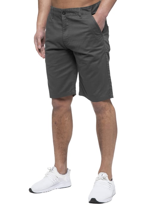 Enzo | Heren Chino Korte Broek In Grijs - Image 1
