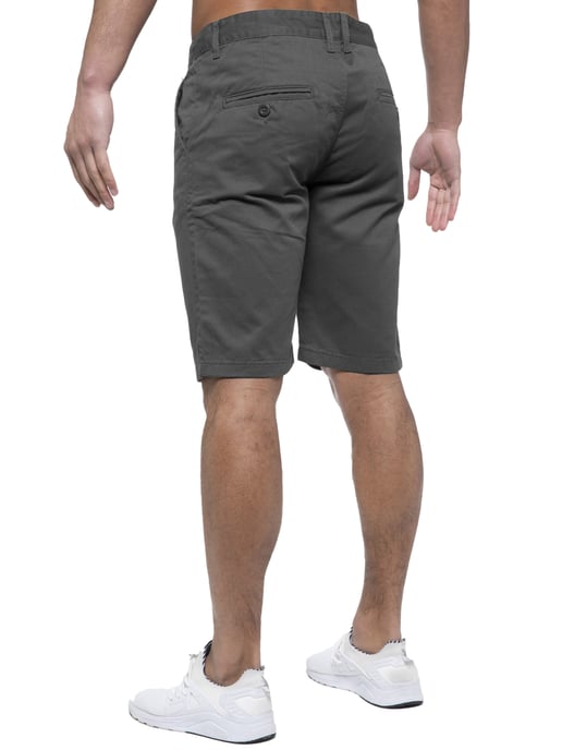 Enzo | Heren Chino Korte Broek In Grijs - Image 5