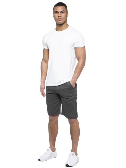 Enzo | Heren Chino Korte Broek In Grijs - Image 6