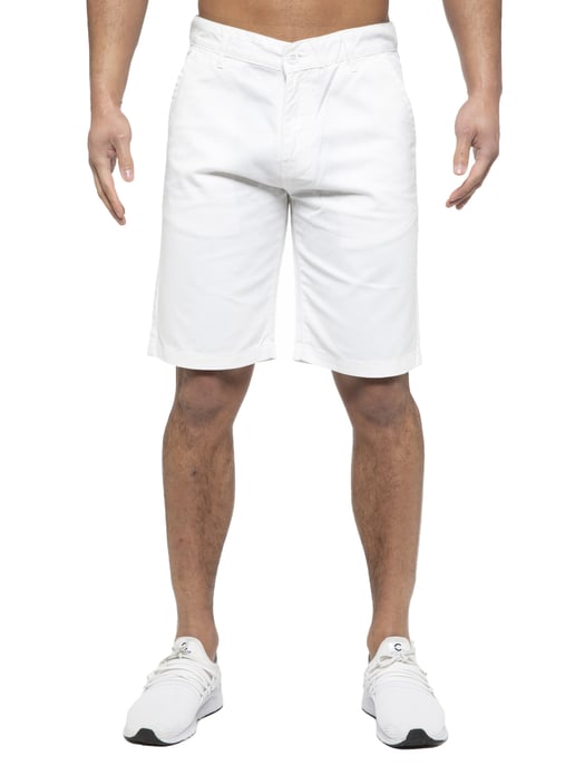 Enzo | Heren Chino Korte Broek In Wit - Image 3