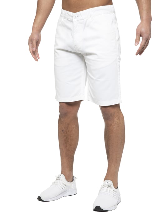 Enzo | Heren Chino Korte Broek In Wit - Image 4