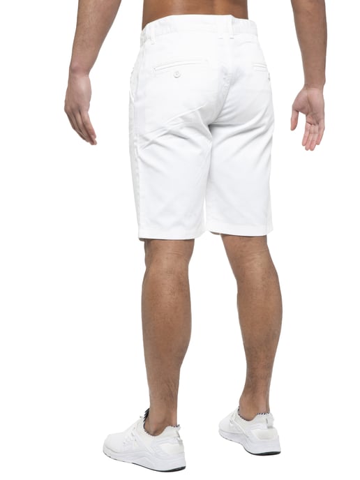 Enzo | Heren Chino Korte Broek In Wit - Image 5