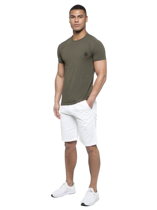 Enzo | Heren Chino Korte Broek In Wit - Image 6