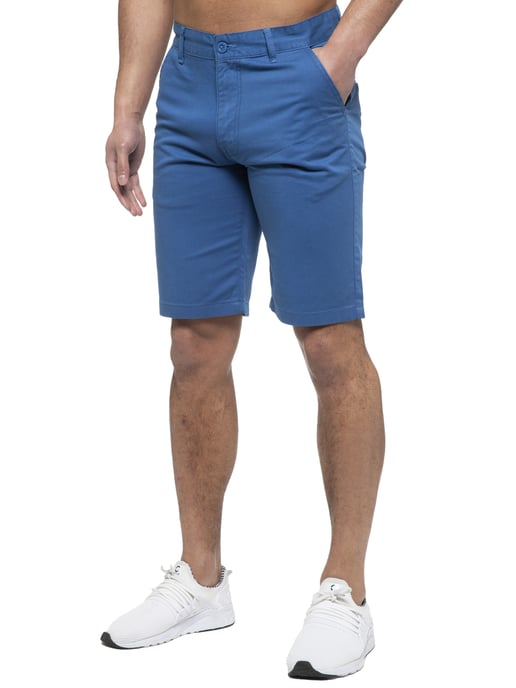 Enzo | Heren Chino Korte Broek In Koningsblauw - Image 1