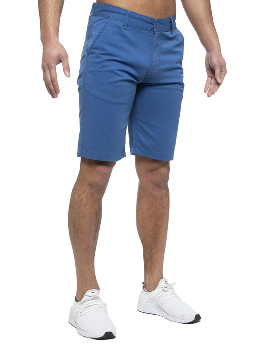 Enzo | Heren Chino Korte Broek In Koningsblauw - Image 2