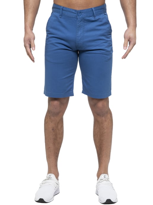Enzo | Heren Chino Korte Broek In Koningsblauw - Image 3