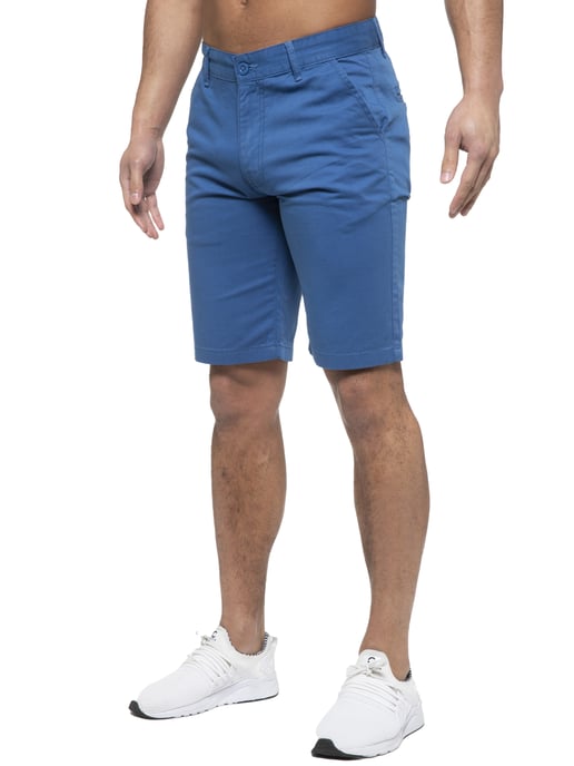 Enzo | Heren Chino Korte Broek In Koningsblauw - Image 4