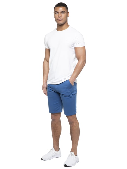 Enzo | Heren Chino Korte Broek In Koningsblauw - Image 6