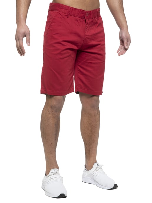Enzo | Chinoshort voor heren in rood - Image 2