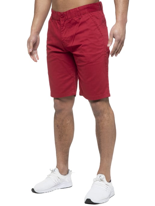 Enzo | Chinoshort voor heren in rood - Image 4
