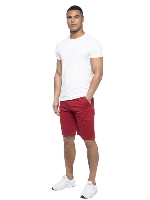 Enzo | Chinoshort voor heren in rood - Image 6