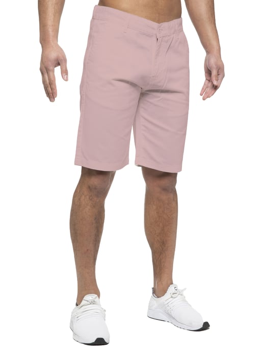Enzo | Heren Chino Korte Broek In Roze - Image 2