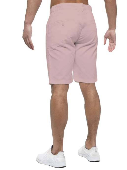 Enzo | Heren Chino Korte Broek In Roze - Image 4