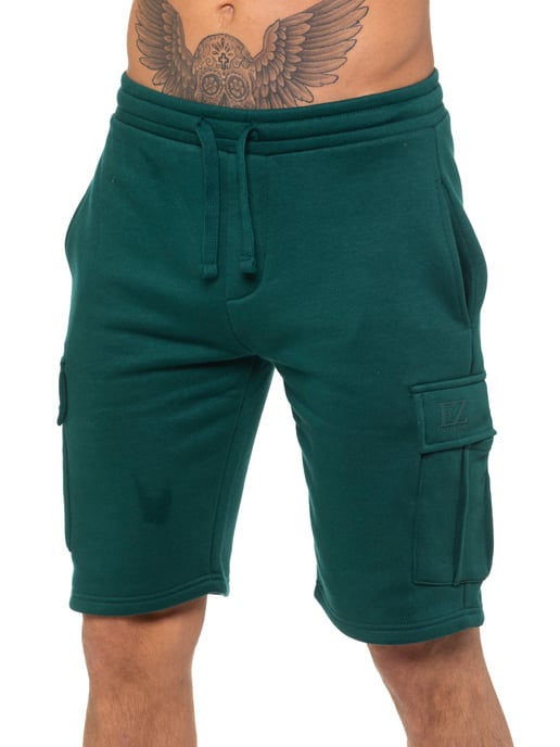 Enzo | Heren Cargo Korte Broek - Groen - Image 1