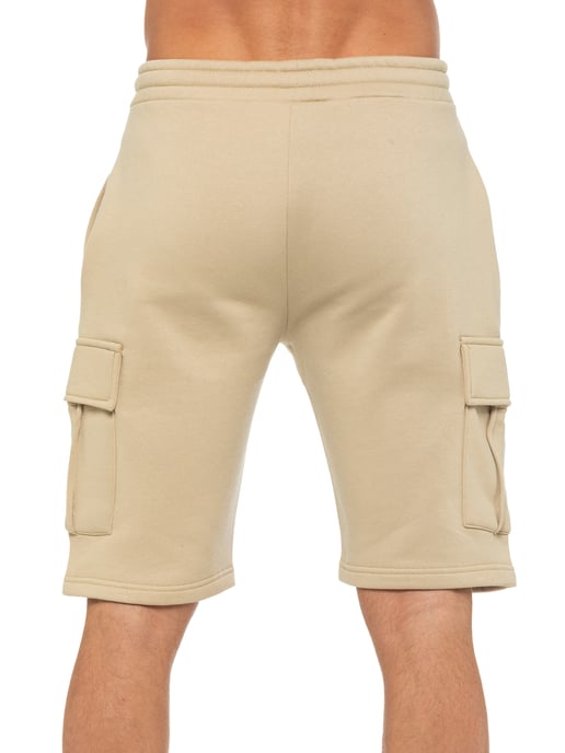 Enzo | Heren Cargo Korte Broek - Steen - Image 3