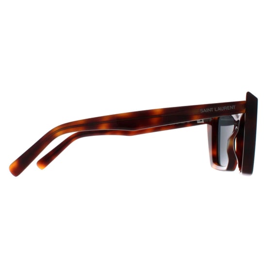 Saint Laurent Cat Eye Vrouwen Havana Zwart SL657 - Image 4