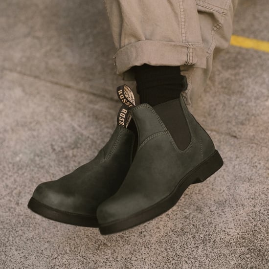Rossi 607 Booma Moss Olijfgroene Leren Chelsea Boots - Image 4