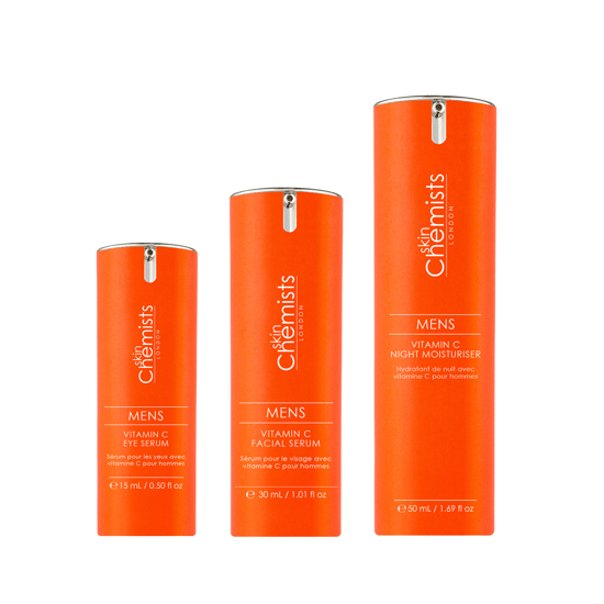 skinChemists Geavanceerde anti-verouderingsroutine met vitamine C voor mannen ter preventie - Image 1