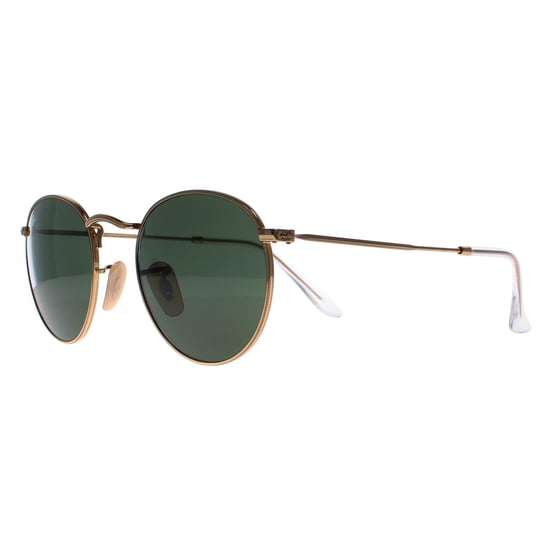 Ray-ban round unisex gouden groene zonnebril rb3447 ronde metaal - Image 2