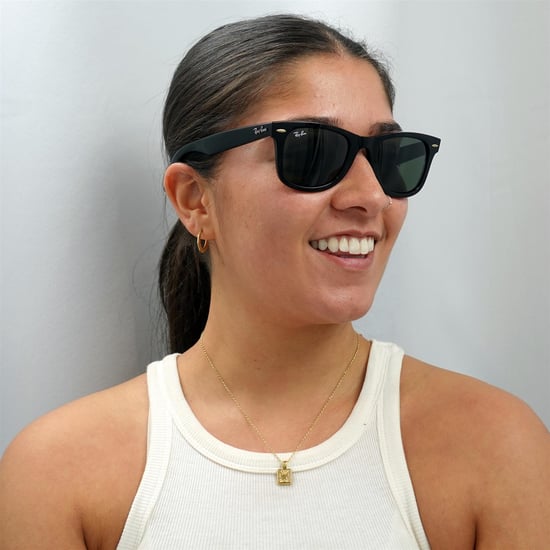 Ray-Ban Zonnebril Wayfarer 2140 901 Zwart Groen G-15 Medium 50mm - Image 5