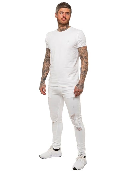 Enzo | Skinny gescheurde jeans voor heren - Image 5