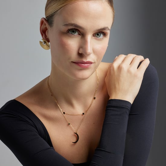 Luxenter Monil collier 18k goud afwerking - Image 2