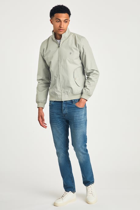 Stone Funnel Neck Harrington Jacket - Image 3