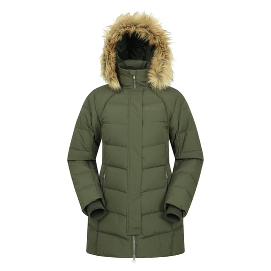 Mountain Warehouse Dames/Dames Isla II Lange Donzen Jas (Donkere Khaki) - Image 1
