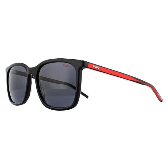 Hugo van Hugo Boss Vierkant Mannen Black Red Gray zonnebril - Image 2