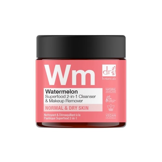 Dr. Botanicals Watermeloen Superfood Anti-Aging 2-in-1 Reiniger & Make-up Remover 60ml - Image 4