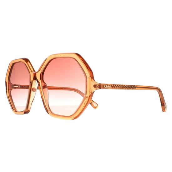 Chloe Round Dames Orange Crystal Pink Gradiënt Ch0008S Esther - Image 2