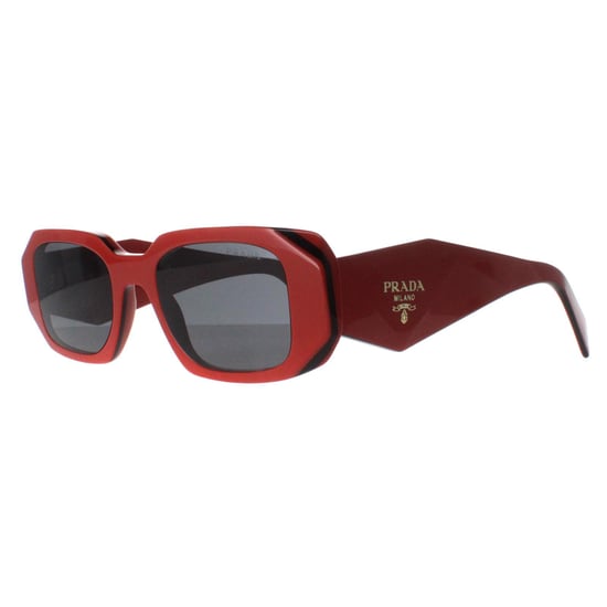 Prada PR17WS 12N5S0 oranje zwart donkergrijs zonnebril - Image 2