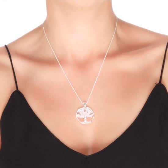 Luxeketting, budleia van metaallegering en gerhodineerde rozenkwarts - Image 2