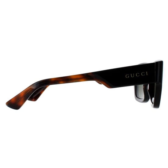 Gucci vierkant heren donkerbruin met havana groen GG1668S - Image 4