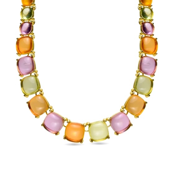 Luxenter Tosab collier in 18k geelgouden afwerking - Image 1