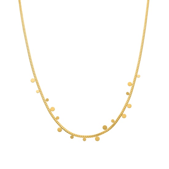 Luxenter Zamel collier 18k geelgoud afwerking - Image 1