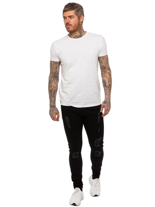 Enzo | Skinny gescheurde jeans voor heren - Image 6