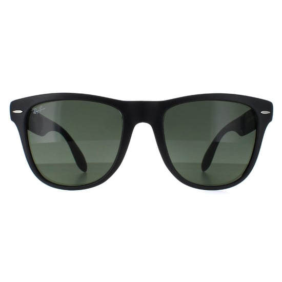 Ray-Ban Zonnebril Folding Wayfarer 4105 Mat Zwart Groen 601S 54mm - Image 1