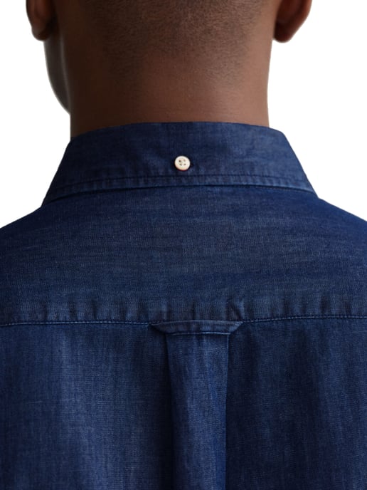 Enzo | Heren Regular Fit Denim Overhemd - Image 4