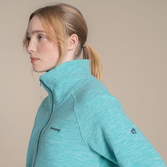 Craghoppers Dames/Dames Esk II Half Zip Fleece Top (Aqua geglazuurd) - Image 5