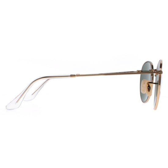 Ray-ban round unisex gouden groene zonnebril rb3447 ronde metaal - Image 4