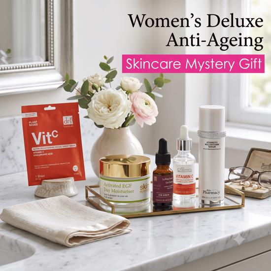 Skin Research Luxe verrassingscadeaubox voor vrouwen met anti-aging huidverzorging en beautyproducten. - Image 1